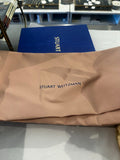 *Stuart Weitzman Playa Woven Knotted Vamp Ankle Strap Wedge Espadrille Sandals w/Box, Size 9.5