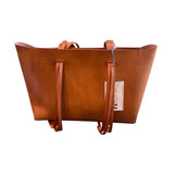 *Mansur Gavriel Fringe Calf Leather Zip Closure Satchel Tote Shoulder Bag