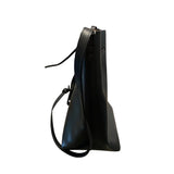 *Mansur Gavriel Large Bucket Bag Smooth Leather Drawstring Top Closure Crossbody Bag w/Pouch
