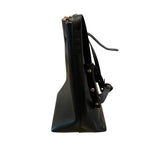 *Mansur Gavriel Large Bucket Bag Smooth Leather Drawstring Top Closure Crossbody Bag w/Pouch