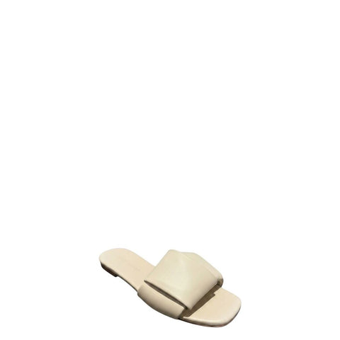 *Jenni Kayne Dani Leather Knot Strap Leather Slide Sandals, Size 37