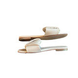 *Jenni Kayne Dani Leather Knot Strap Leather Slide Sandals, Size 37
