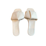 *Jenni Kayne Dani Leather Knot Strap Leather Slide Sandals, Size 37