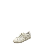 *Golden Goose Pure-Star Leather Glitter Heel Cap Lace-Up Low-Top Sneakers, Size 36