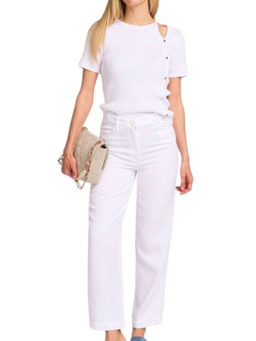 ^NWT Sessun Nica High Rise Straight Leg Ankle Jeans, Size FR36 (US4/26)