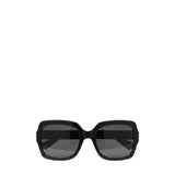 *Gucci GG0036S Oversized Square Acetate Frame Smoke Lens GG Logo Sunglasses w/Case