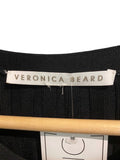 *Veronica Beard Dillon Ribbed Jersey Short Sleeve Crew Neck Top, Size M