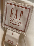 *NWT Gap x Doen Crepe Floral Flutter Sleeve V-Neck Tie Waist Maxi Dress, Size 6