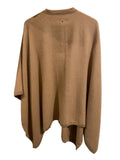 ^Cuyana 100% Baby Alpaca Pocho Cape Wrap Scarf, Size OS