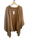 *Cuyana 100% Baby Alpaca Pocho Cape Wrap Scarf, Size OS
