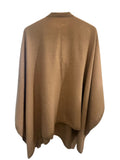 *Cuyana 100% Baby Alpaca Pocho Cape Wrap Scarf, Size OS