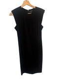 *Theory Power Dress Bi-Stretch Crepe Sleeveless Sheath Knee Length Dress, Size S
