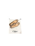 *Chloé Lauren Laser-Cut Pony Hair Scalloped Leopard Print Round Toe Stacked Heel, Size 37.5