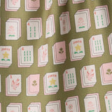 Geometry Flower Tiles Tea Towel