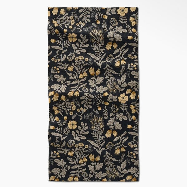 Geometry Woodland Wildflowers Mini Towel