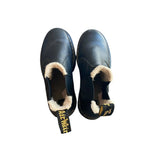 *Dr. Martens 2976 AirWair Faux Fur Lined Pull-On Air-Cushioned Sole Ankle Boots, Size 8