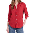 *Frank & Eileen Eileen Linen Long Sleeve Collared V-Neck Button-Up Shirt Top, Size XXS