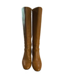 *Joie Racquel Round Toe 2.5" Stacked Heel Tall Boots, Size 10