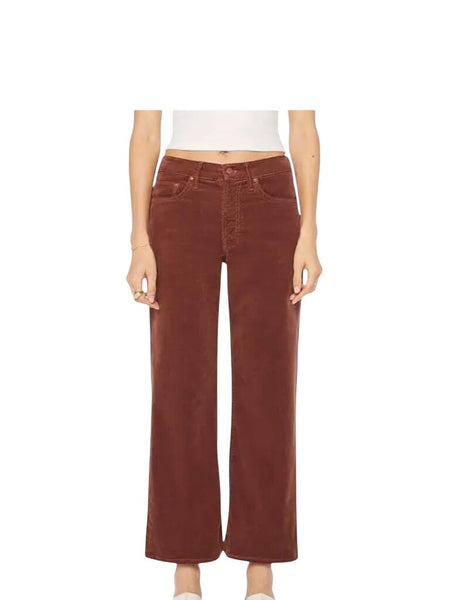*NWT Mother The Mid-Rise Maven Ankle Corduroy Wide Leg Pants, Size 27(4)