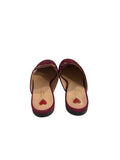 *Gucci Princetown Leather Almond Toe Horsebit Accent Slipper Mule Loafers, Size 40