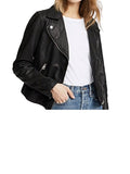 *Madewell Washed Leather Moto Jacket