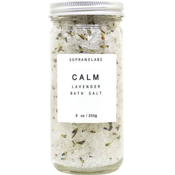 SopranoLabs Lavender Calm Bath Salt 9 oz