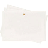 Dahlia Press Gold Heart Letterpress Boxed Flat Note Cards
