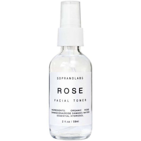 SopranoLabs Organic Rose Water Toner & Hydrating Mist