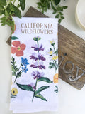 doodles.ink California Wildflowers Tea Towel