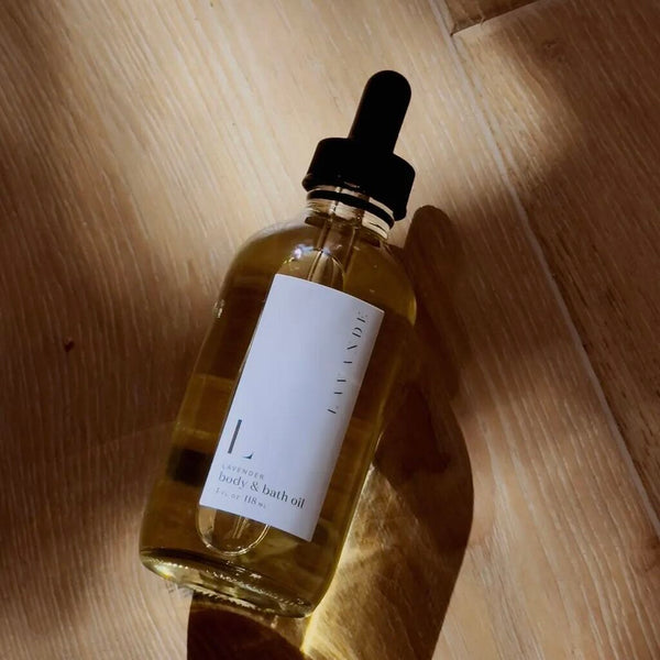 Lavande Lavender Body & Bath Oil, 4 oz