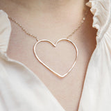 Collective Hearts Heart of Gold Petite 14K Gold-Filled Necklace