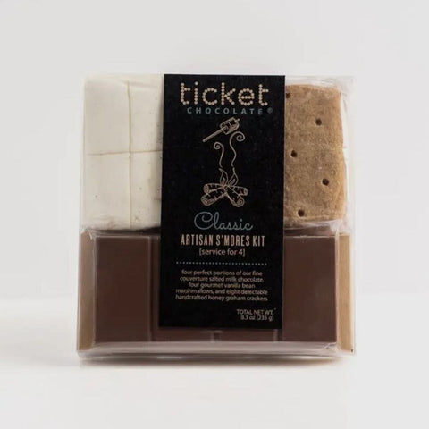 Ticket Chocolate Classic Artisan S'mores Kit