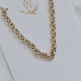 Katie Waltman Lula 24K Gold Plate Circle Chain Bracelet