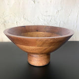 Made Market Co. Mango Wood Footed Bowl