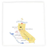 SIP Goods The Golden State California Kitchen Tea Towel