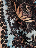 *Sandro Paris Luana Silk Floral Lace Inset Cami Empire Midi Slip Dress, Size FR42 (10,M)