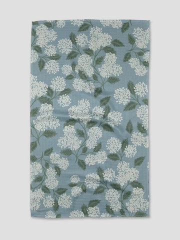 Geometry Garden of Edith Floral Tea Towel