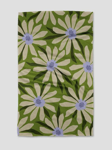 Geometry Bliss & Bloom Floral Tea Towel