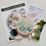 Jessica Long Embroidery Blissful Blooms Embroidery Kit