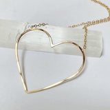 Collective Hearts Heart of Gold 14K Gold-Filled Necklace